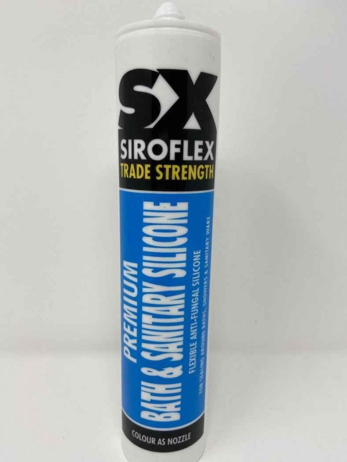 Siroflex Premium Bath and Sanitary Silicone image - ECT Adhesives