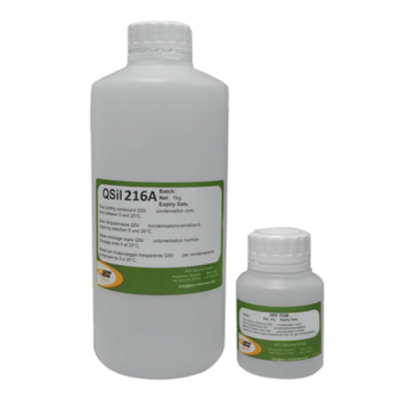 CHT QSIL 216 clear silicone potting compound image - ECT Adhesives