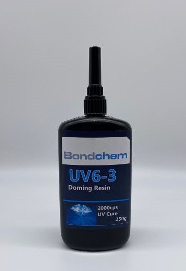 Bondchem UV6 light curing doming resin image