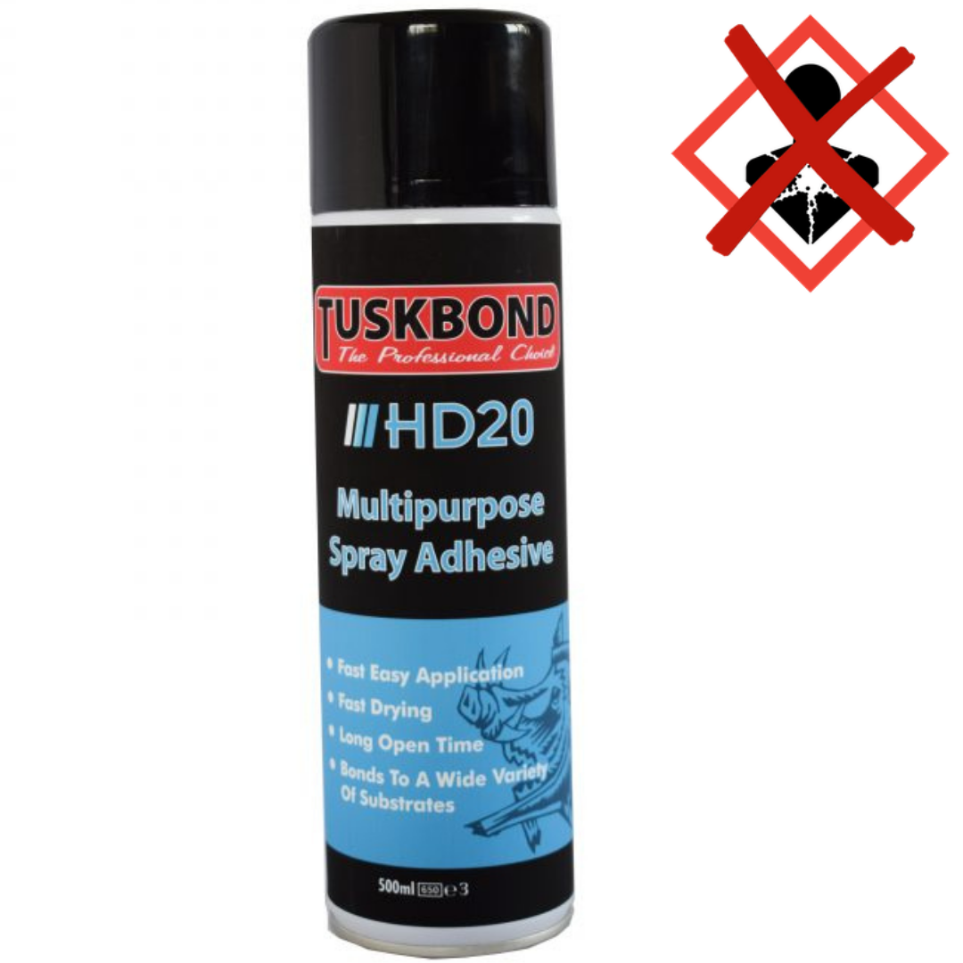 Tuskbond-HD20 - Multipurpose Spray Adhesive Aerosol Hazz Free, DCM Free